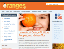 Tablet Screenshot of oranges.com